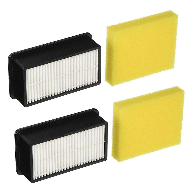 Lemige 2 + 2 Pack 1008 Vacuum Filters for Bissell CleanView 1819, 1822, 1825, 1831, 1330, 1332ï¼Œ9595A Vacuums Replacement Filters Kit, Compare to Part # 2032663 & 1601502 - Image 1